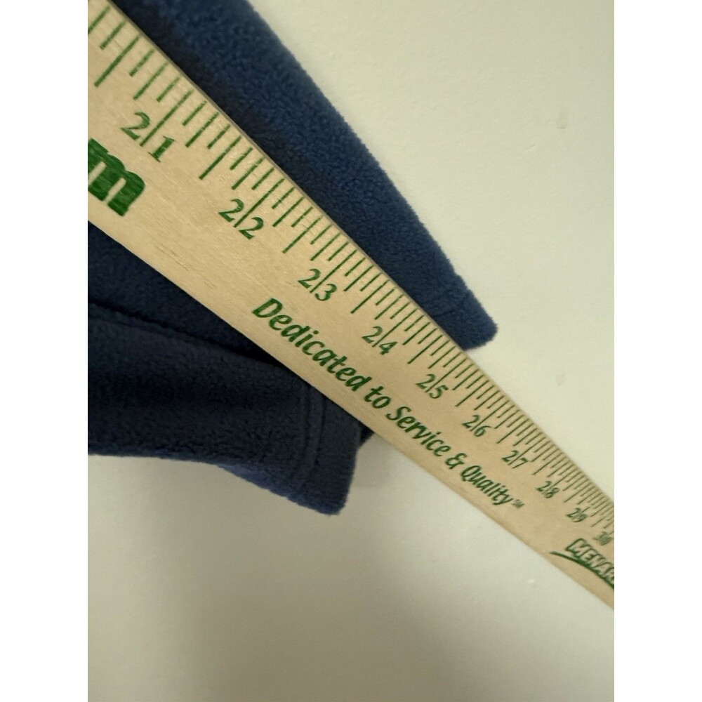Columbia Pine Ridge Half Zip Pullover Mens Medium Blue Fleece Hiking Top - Picture 9 of 9